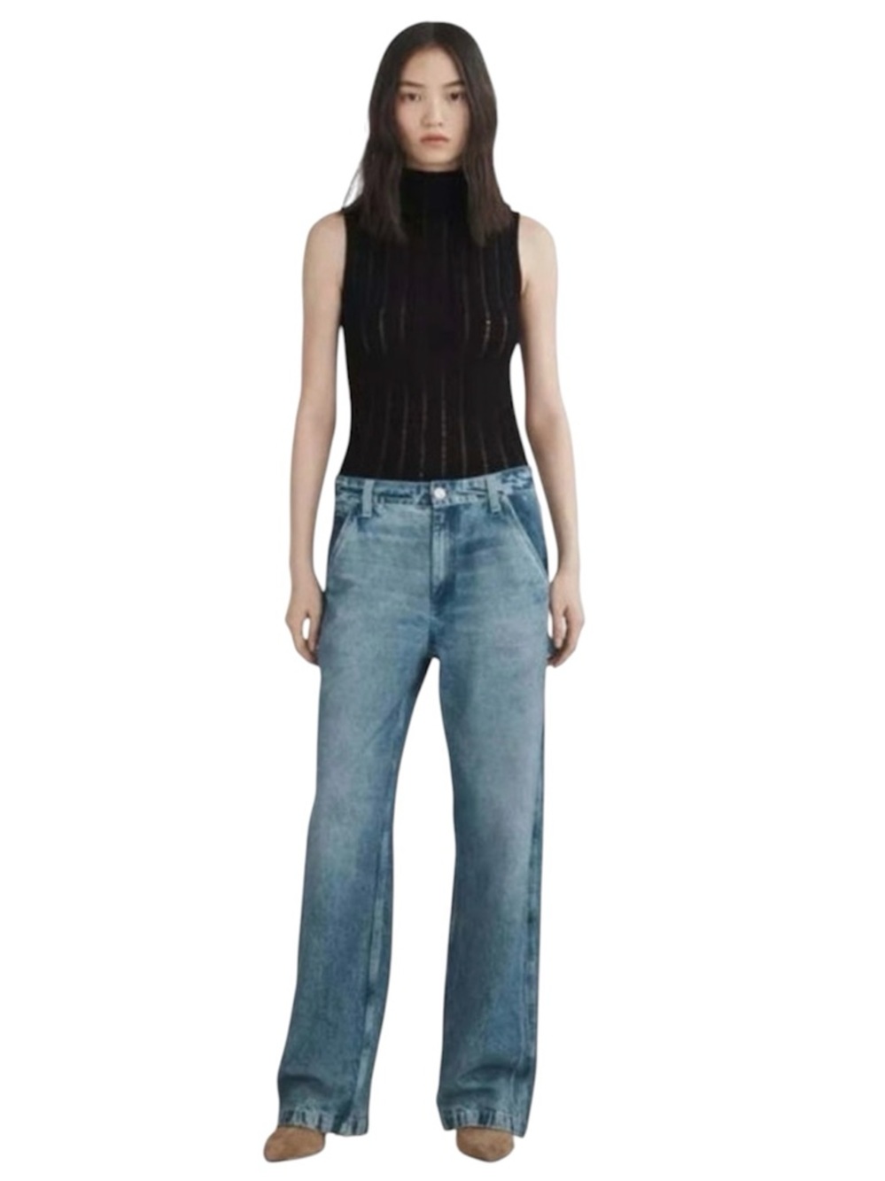 Rag & Bone Miramar Sid Carpenter Flora Size 27 Printed Terry Sweatpant Jeans